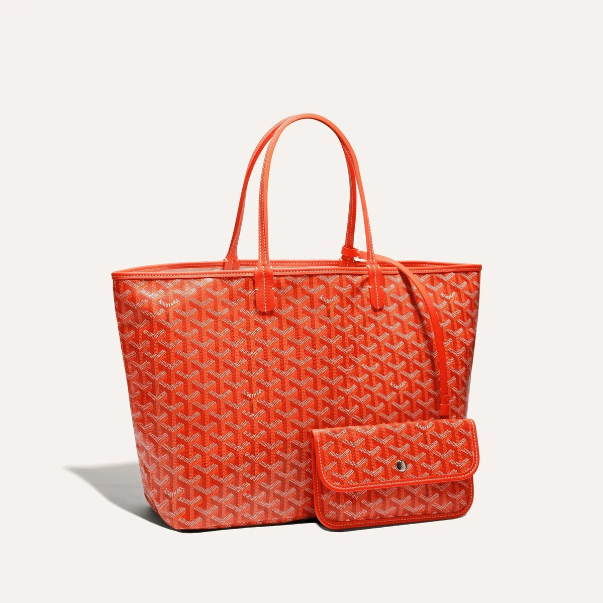 GOYARD Men's Women Saint Louis Handbag Y Full Print Casual Mother Bag Leather Shoulder Bag Tote Bags #77386