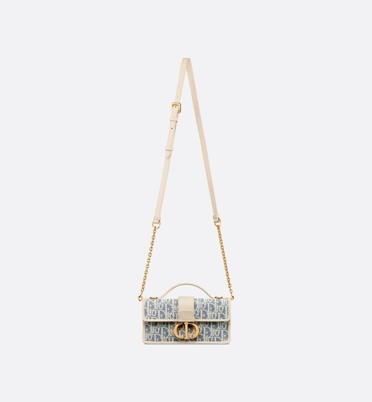 Dior Women's Miss Montaigne Mini Chain Handbags Solid Color Jacquard Shoulder Bags Tote Bags Bag S2356UDFD_M925 #81263