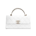 Chanel Women's Solid Color Diamond Pattern Chain Shoulder Strap Grain Embossed Leather Flap Bag Single Shoulder Handbag Crossbody Bags #77513