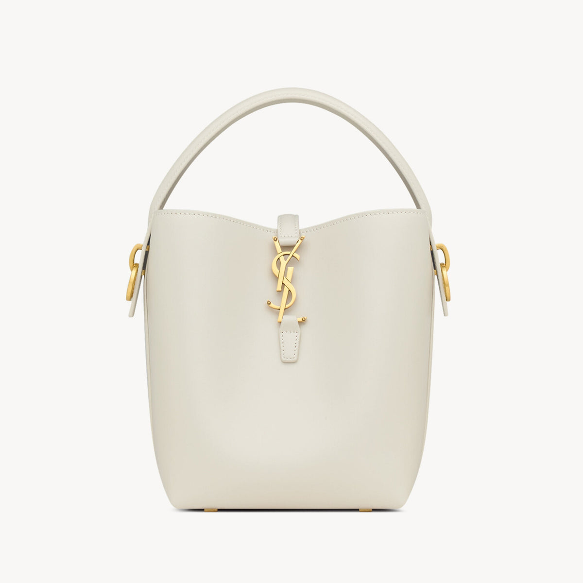 Saint Laurent Women's LE 37 Logo Hook Buckle mini Small Glossy Solid Color Bucket Bag Suede Leather Handbags Casual Bags 7490362R20W9207 #81334