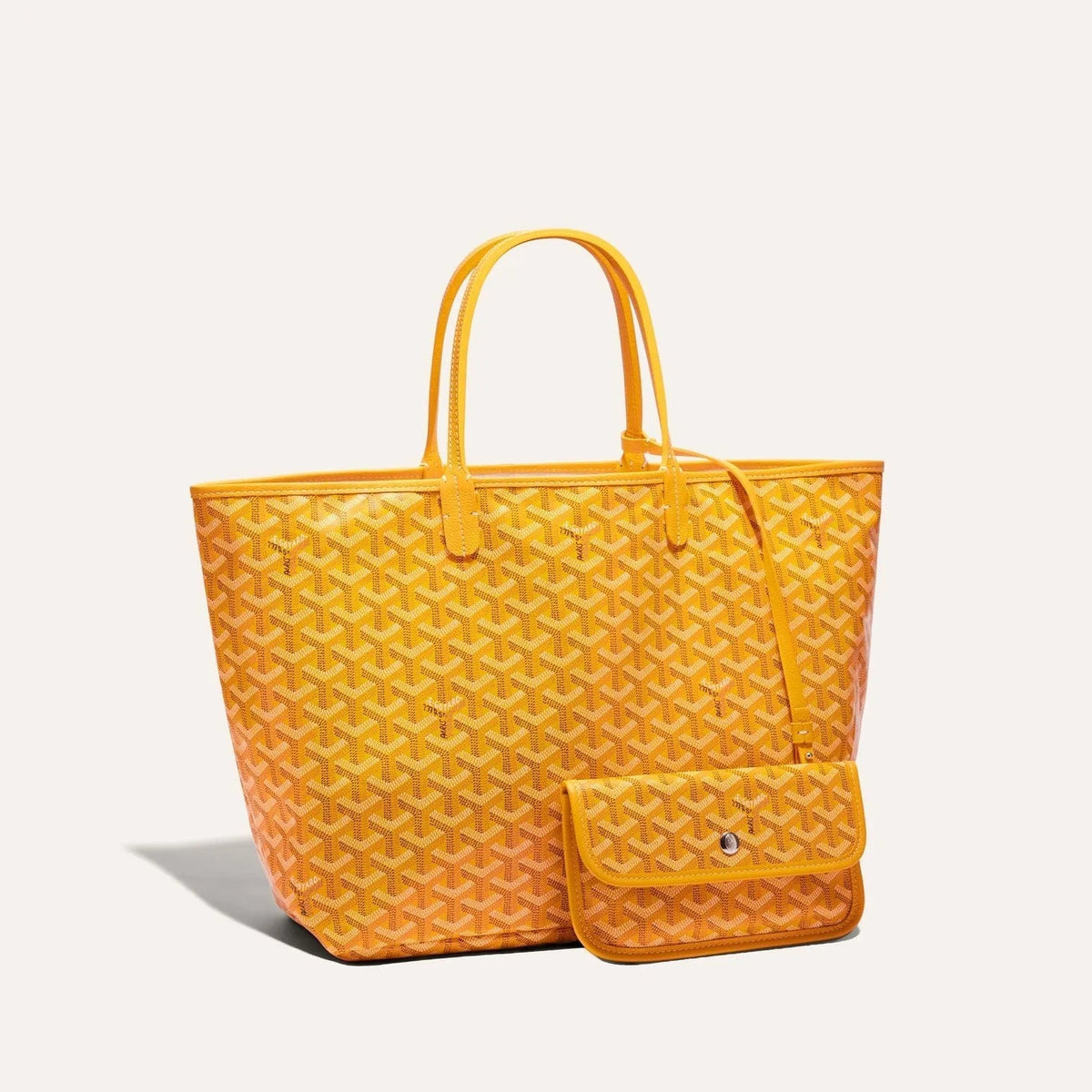 GOYARD Men's Women Saint Louis Handbag Y Full Print Casual Mother Bag Leather Shoulder Bag Tote Bags #77386