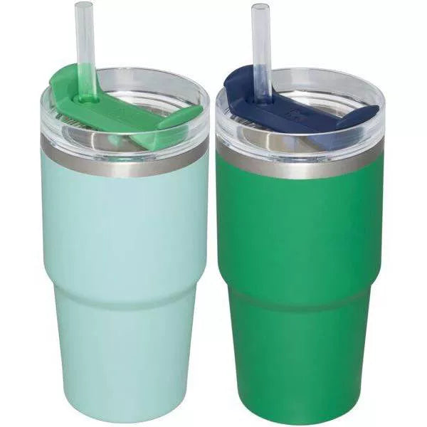 Stanley 2pk 20oz Stainless Steel H2.0 Flowstate Quencher Tumblers