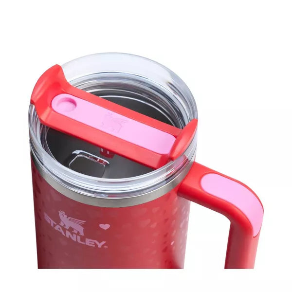 Stanley 40 oz Stainless Steel H2.0 Flowstate Quencher Tumbler - Valentine's Day