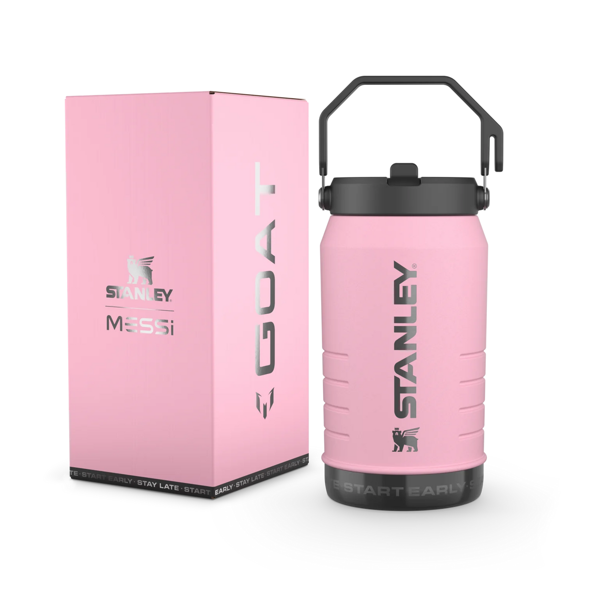 The Messi x Stanley IceFlow™ Flip Straw Jug | 64 OZ