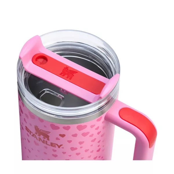 Stanley 40 oz Stainless Steel H2.0 Flowstate Quencher Tumbler - Valentine's Day
