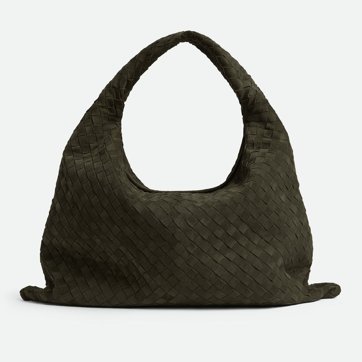 Bottega Veneta Hop Large Multicolor Collection Intrecciato Woven Shoulder Bag Suede Glossy Leather 100% Genuine Leather Fashion Temperament Bags 763970V3IV12190 #81129