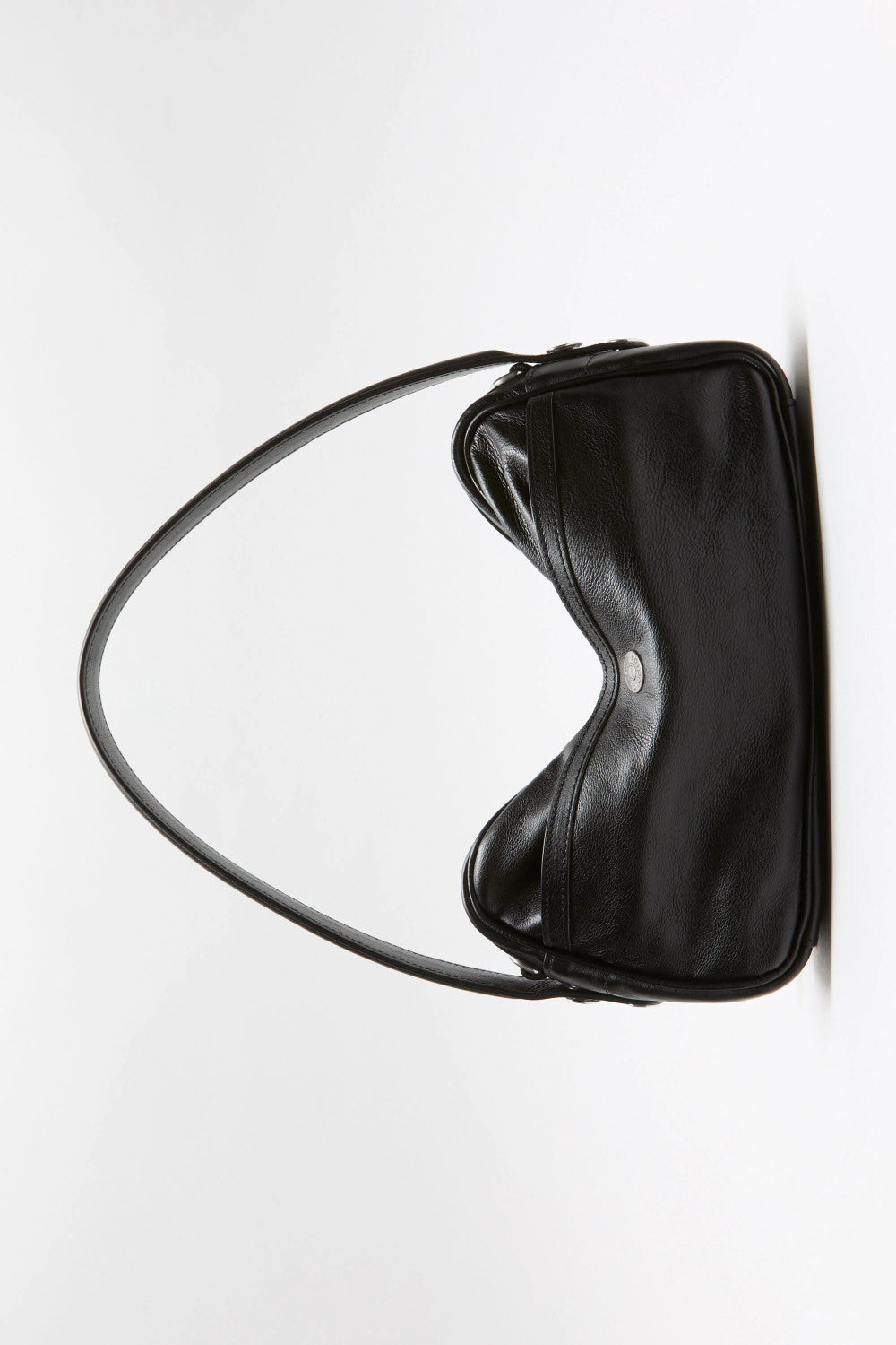 Acne Studios Women's Camero Party Shoulder Bag Logo Charm Small Cowhide Vintage Camera Bag Handbag Bags C10240-900 #81321