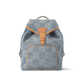 Louis Vuitton MONTSOURIS Men's Solid Colour Tessellated Printed Denim Shoulder Bag Backpacks Bags #76846