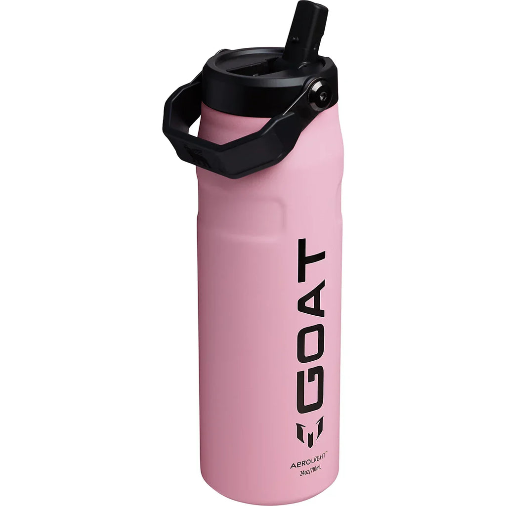Stanley Aerolight IceFlow Flip Straw Messi GOAT 24 oz Water Bottle