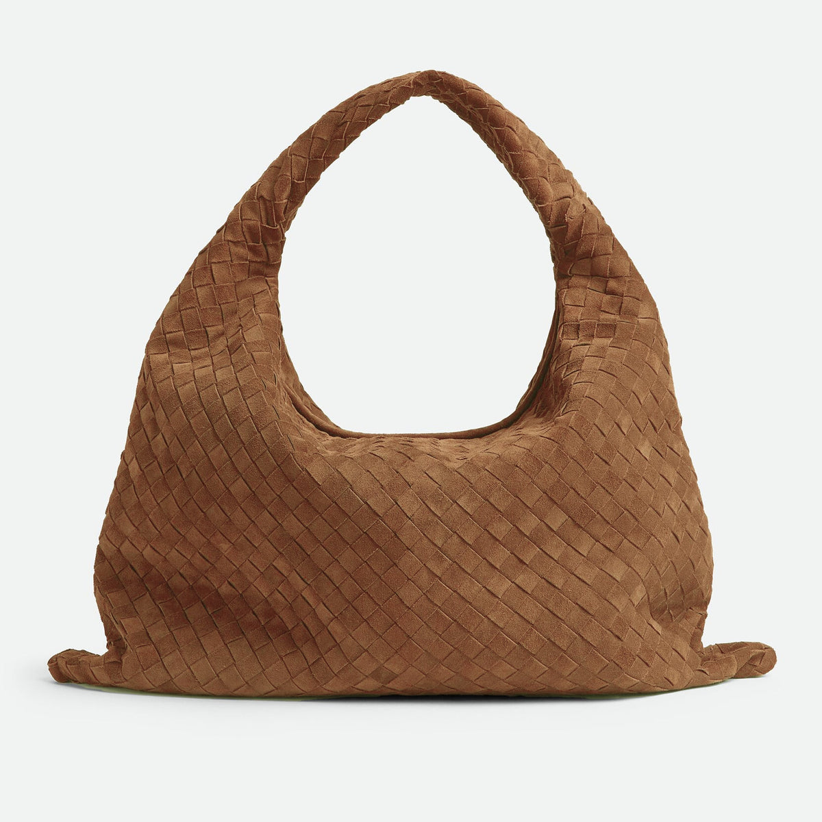Bottega Veneta Hop Large Multicolor Collection Intrecciato Woven Shoulder Bag Suede Glossy Leather 100% Genuine Leather Fashion Temperament Bags 763970V3IV12190 #81129