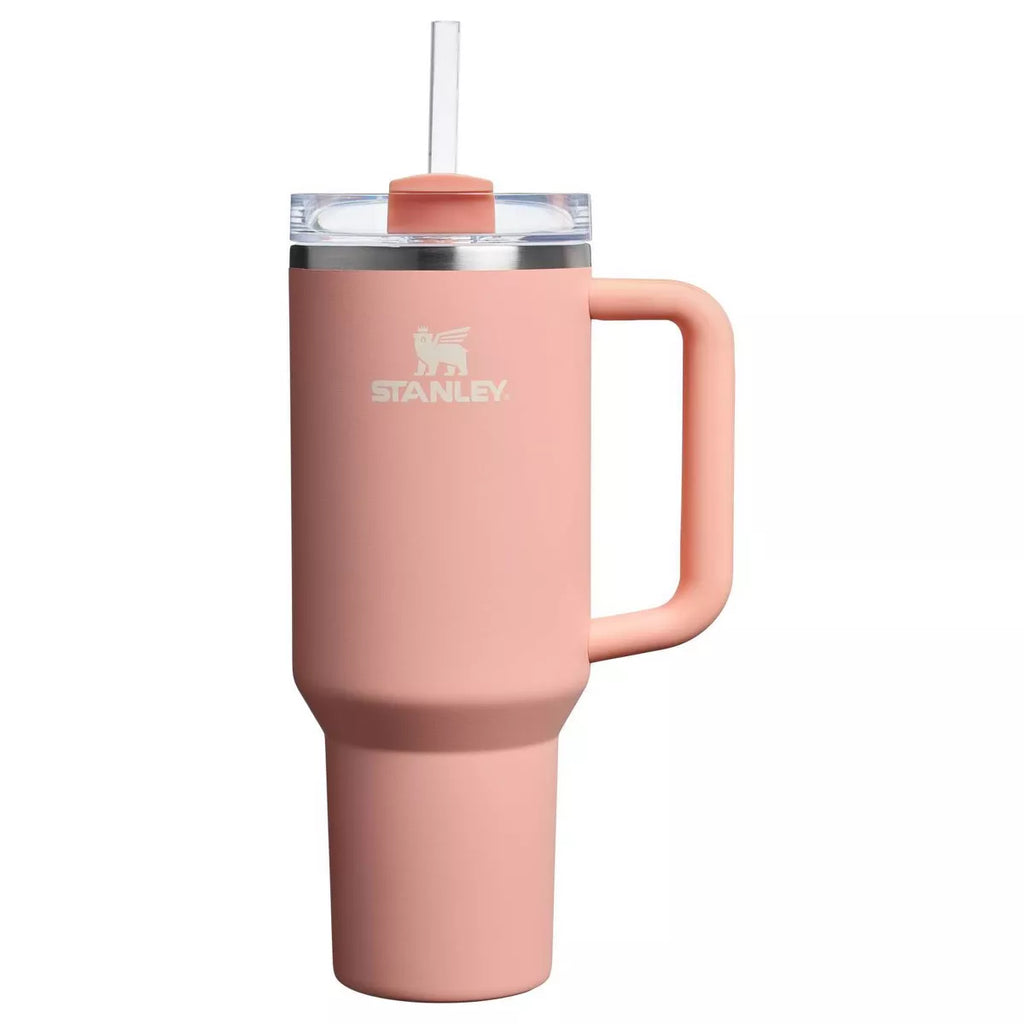 Stanley 40 oz Stainless Steel H2.0 Flowstate Quencher Tumbler Creamsicle