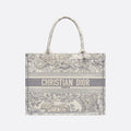 Dior Book Tote Women's Pattern Printed Embroidered Letter Printed Tweed Canvas Tote Bag Bags (please Contact Customer Service For Colour Selection Before Purchase) #76615