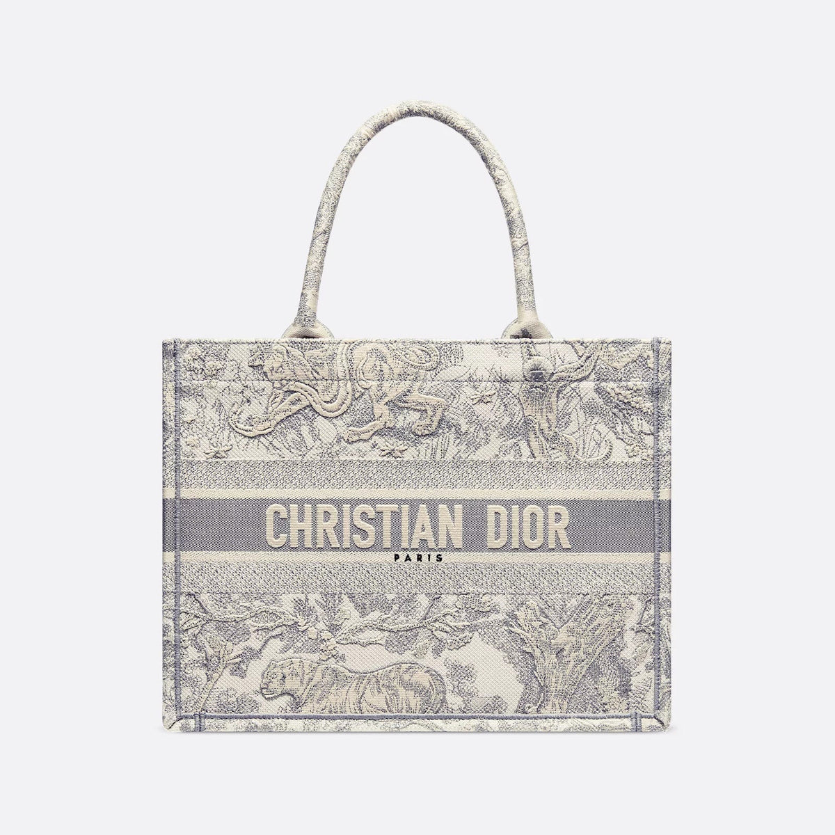 Dior Book Tote Women's Pattern Printed Embroidered Letter Printed Tweed Canvas Tote Bag Bags (please Contact Customer Service For Colour Selection Before Purchase) #76615