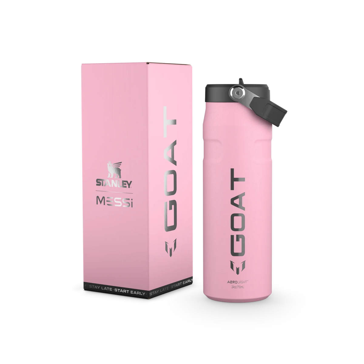 The Messi x Stanley IceFlow™ Flip Straw 2.0 Bottle | 24 OZ