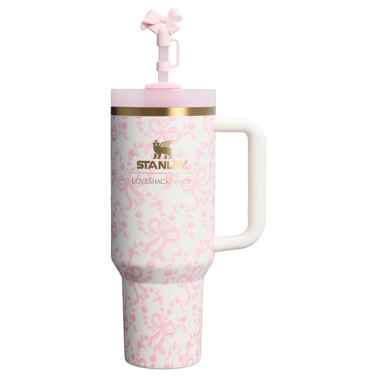 Stanley 1913 x LoveShackFancy Holiday Quencher® H2.0  FlowState™ Tumbler | 40 OZ