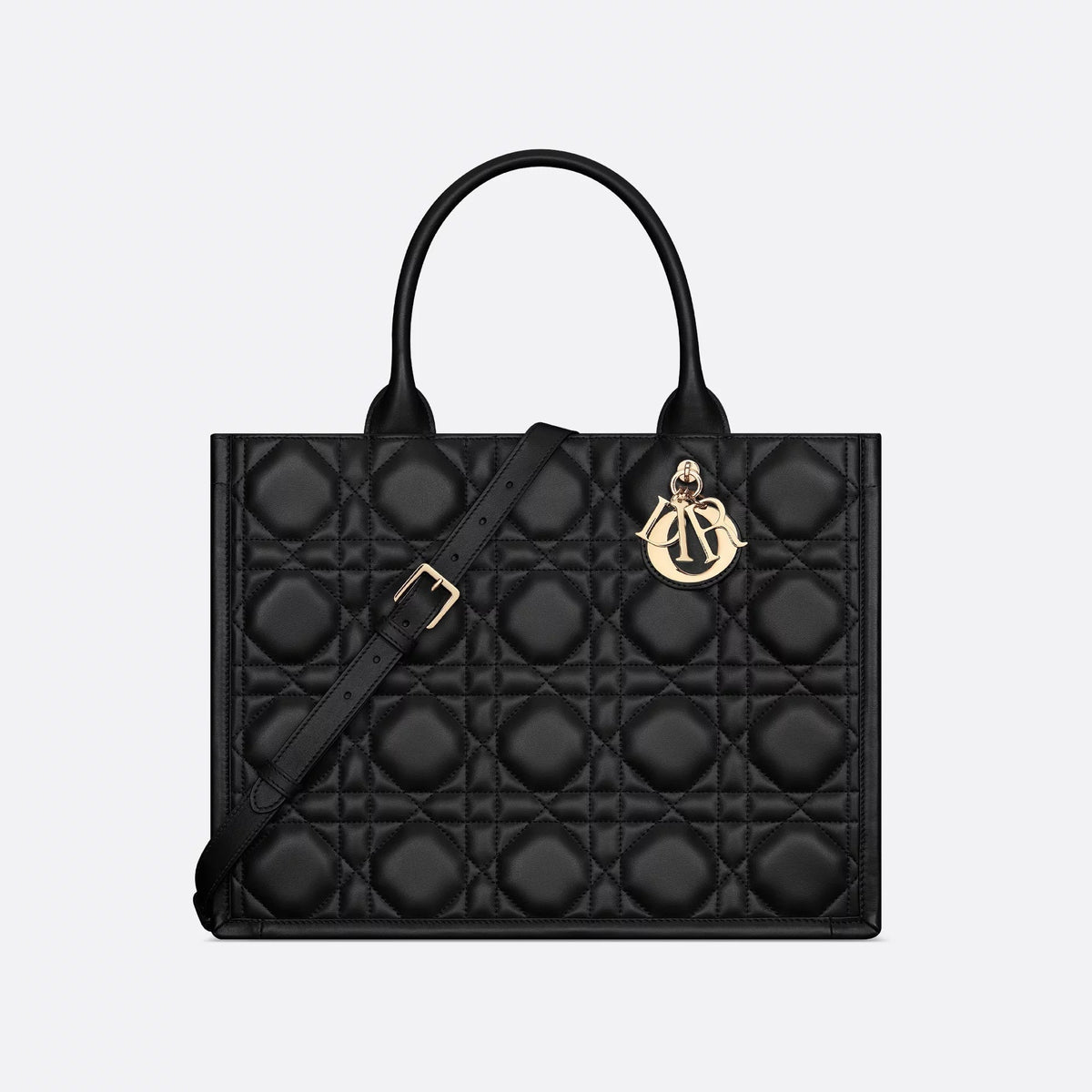 Dior Book Tote Women's Detachable Adjustable Shoulder Strap Rattan Checkered Cowhide Leather Solid Color Shopping Bag Single Shoulder Slanting Tote Bags #75338