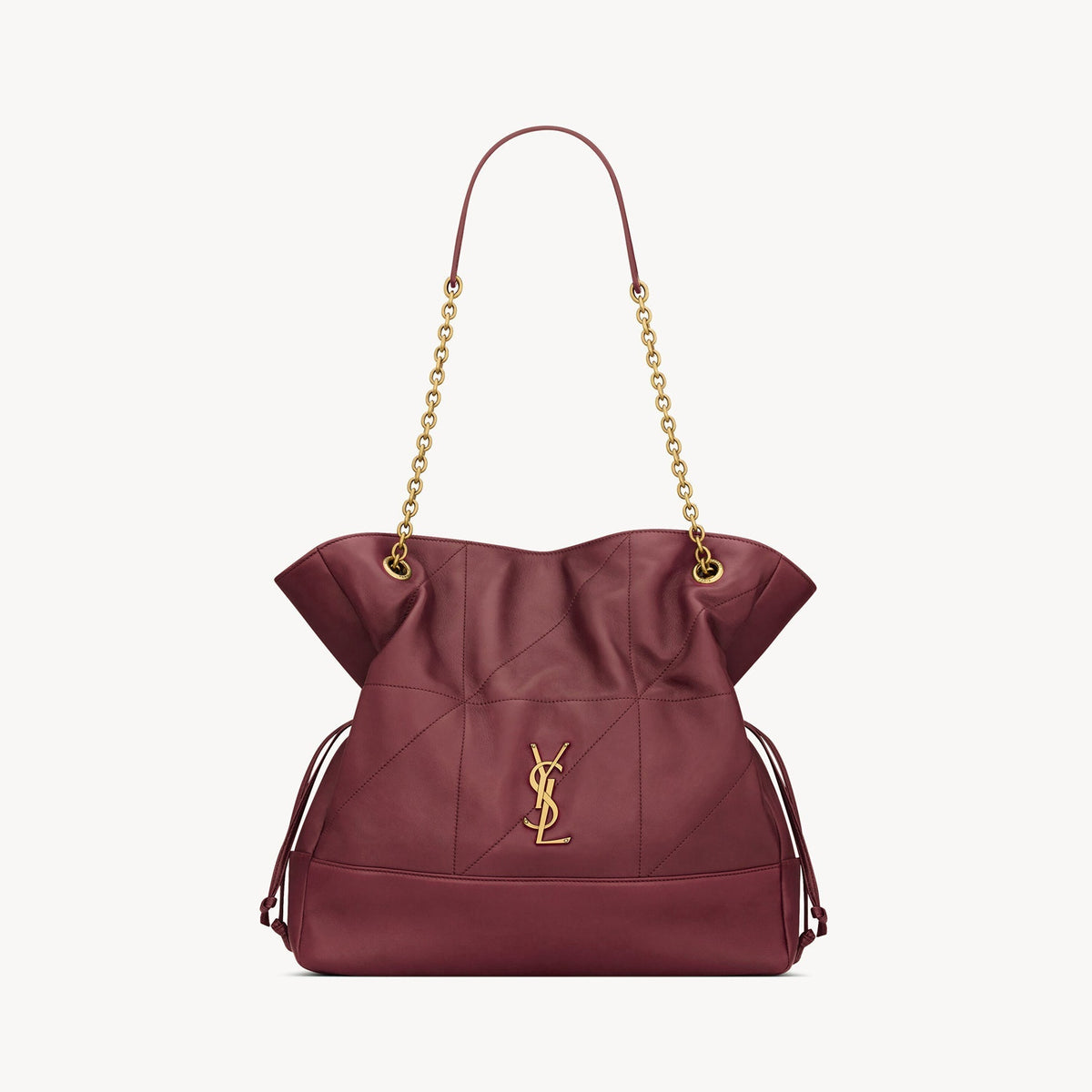 SAINT LAURENT JAMIE Women's Solid Color Suede Leather Chain Shoulder Strap Shopping Bag Shoulder Bags #75511