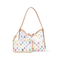 Louis Vuitton LV x TM CARRYALL Women's Detachable Adjustable Shoulder Strap Colorful Logo Printed Coated Canvas Tote Shoulder Bag Bags #75793