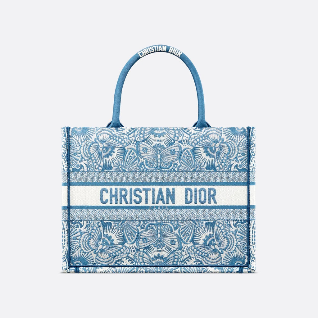 Dior Book Tote Women's Pattern Printed Embroidered Letter Printed Tweed Canvas Tote Bag Bags (please Contact Customer Service For Colour Selection Before Purchase) #76615