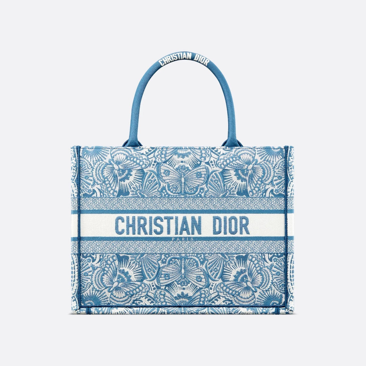 Dior Book Tote Women's Pattern Printed Embroidered Letter Printed Tweed Canvas Tote Bag Bags (please Contact Customer Service For Colour Selection Before Purchase) #76615