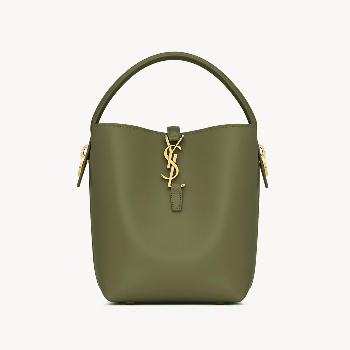 Saint Laurent Women's LE 37 Logo Hook Buckle mini Small Glossy Solid Color Bucket Bag Suede Leather Handbags Casual Bags 7490362R20W9207 #81334